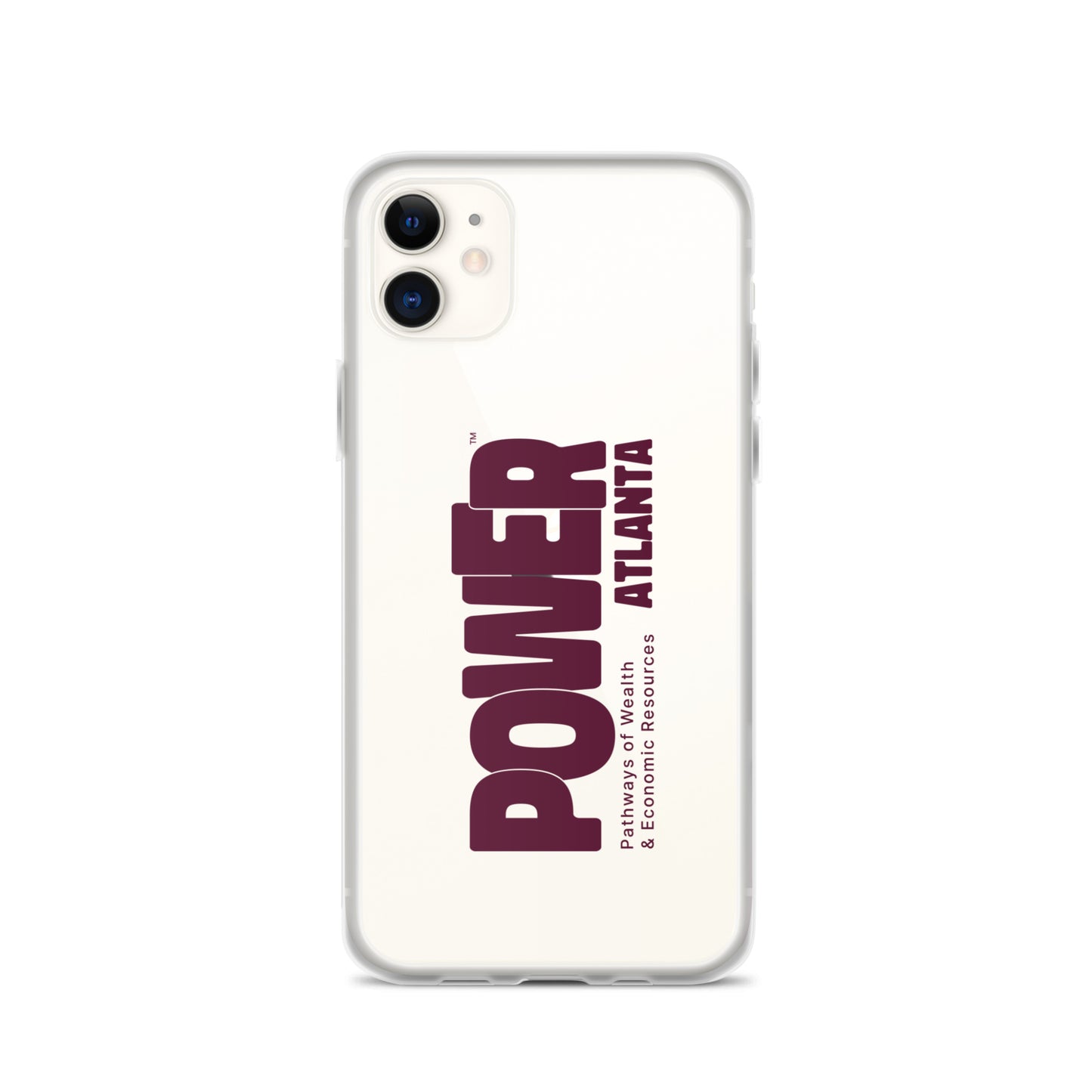 P.O.W.E.R Clear Case for iPhone®