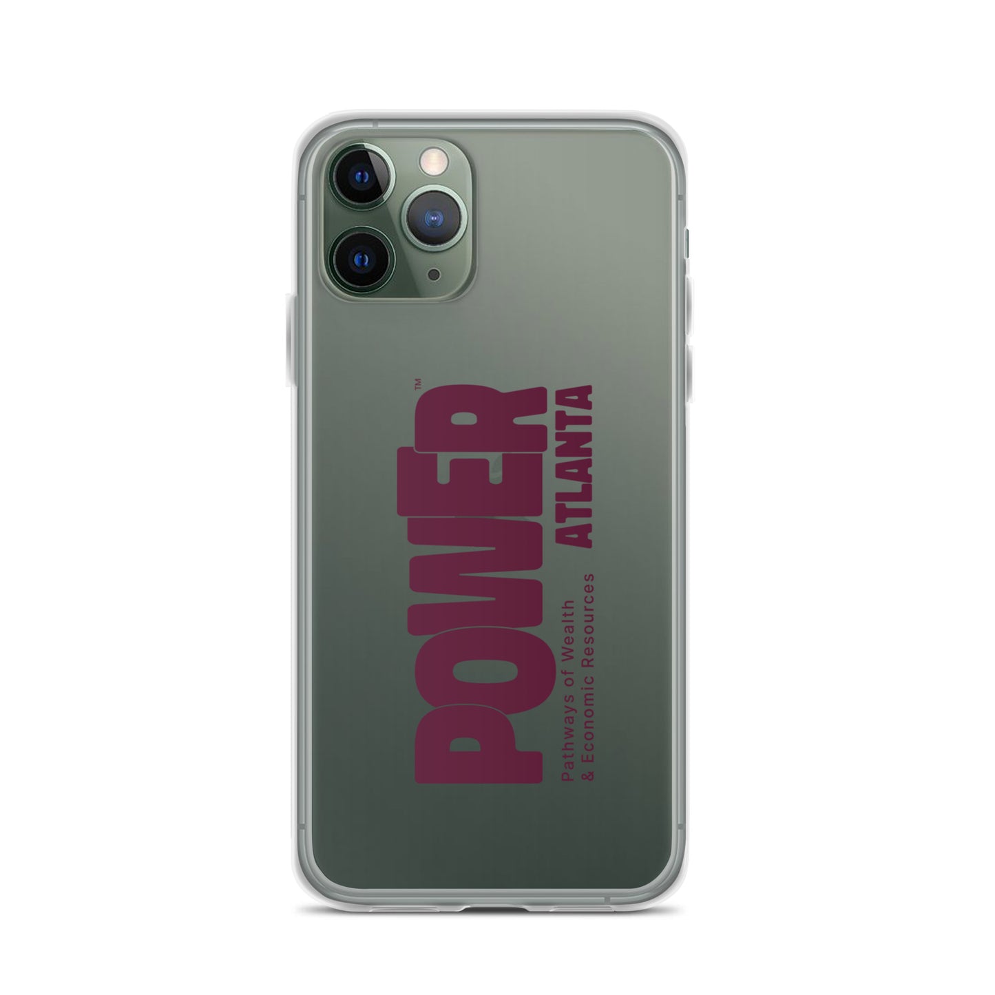 P.O.W.E.R Clear Case for iPhone®