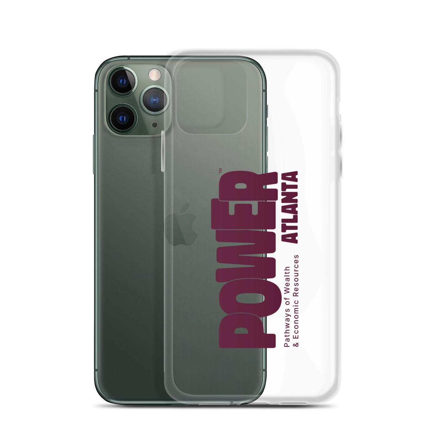 P.O.W.E.R Clear Case for iPhone®