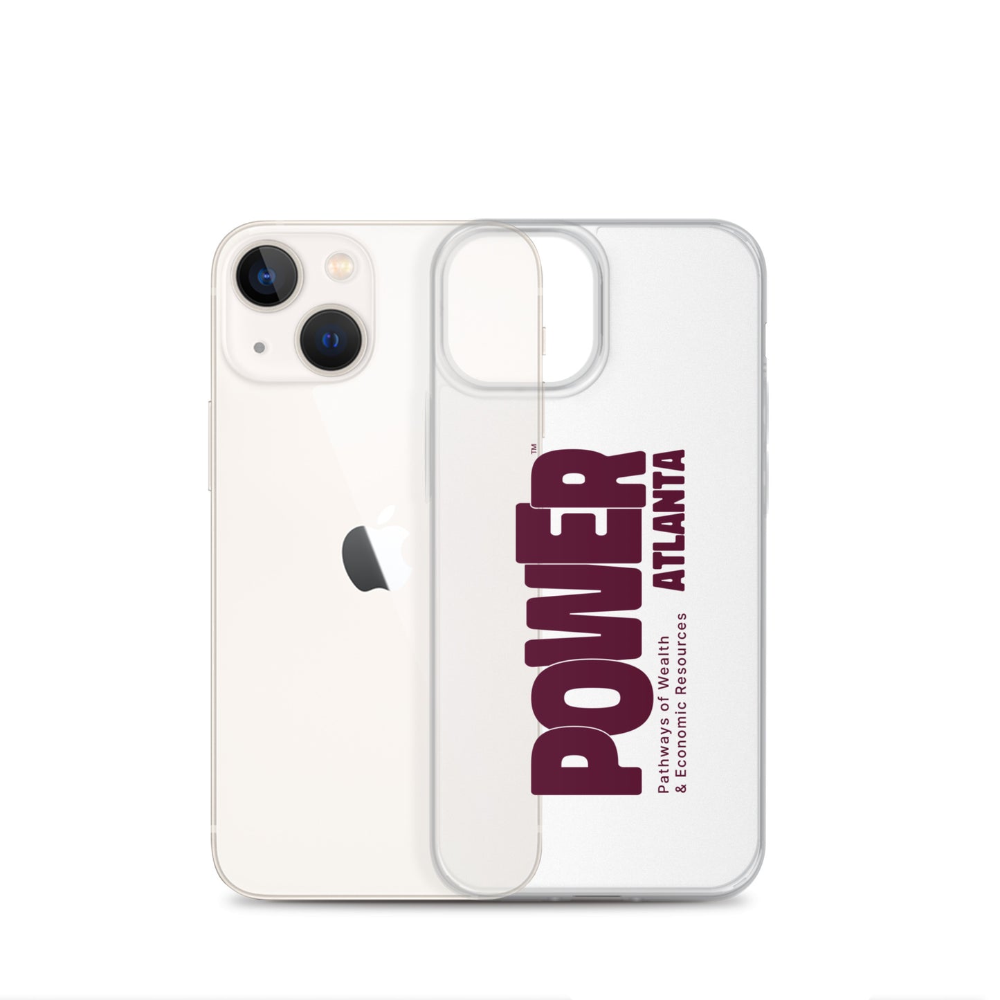 P.O.W.E.R Clear Case for iPhone®