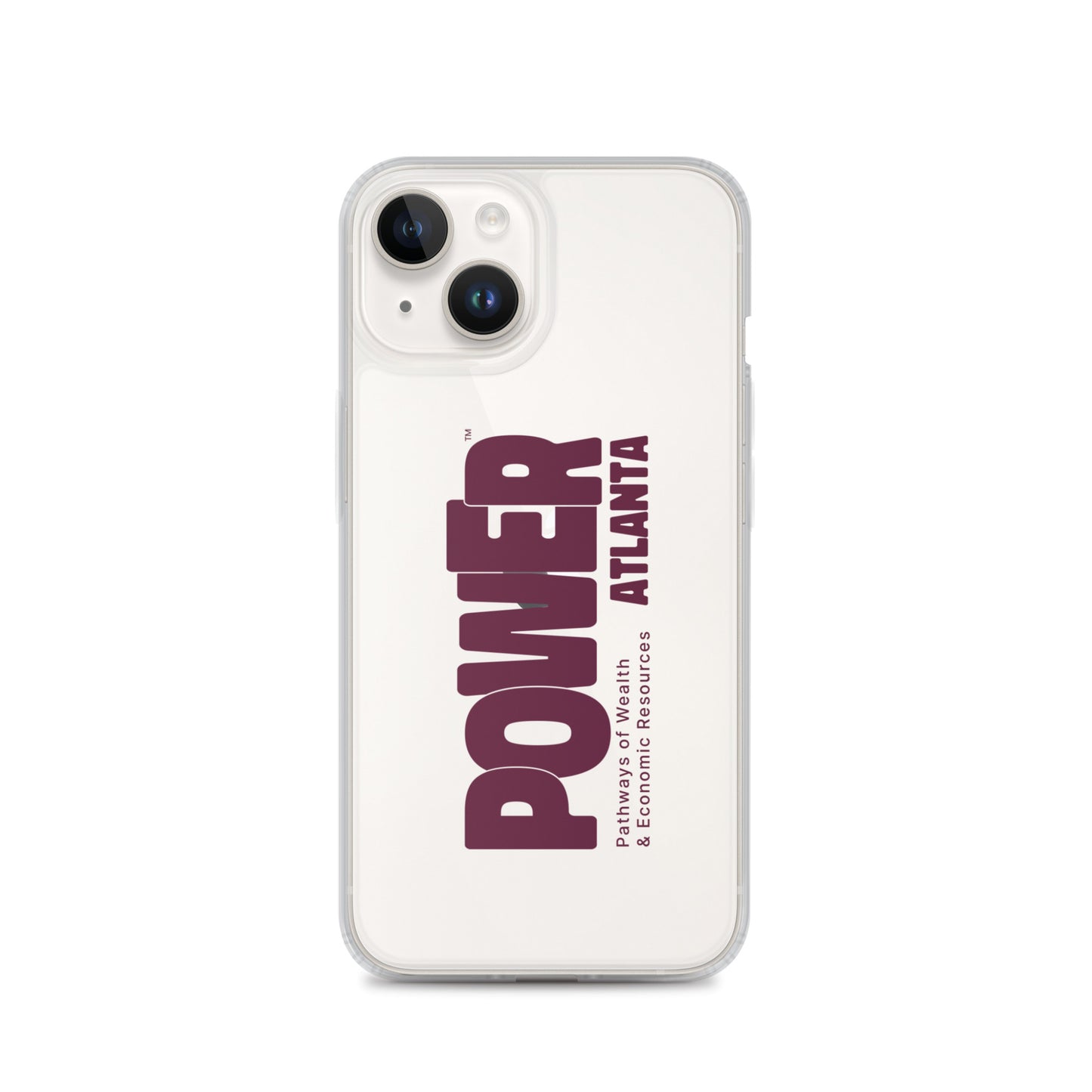 P.O.W.E.R Clear Case for iPhone®