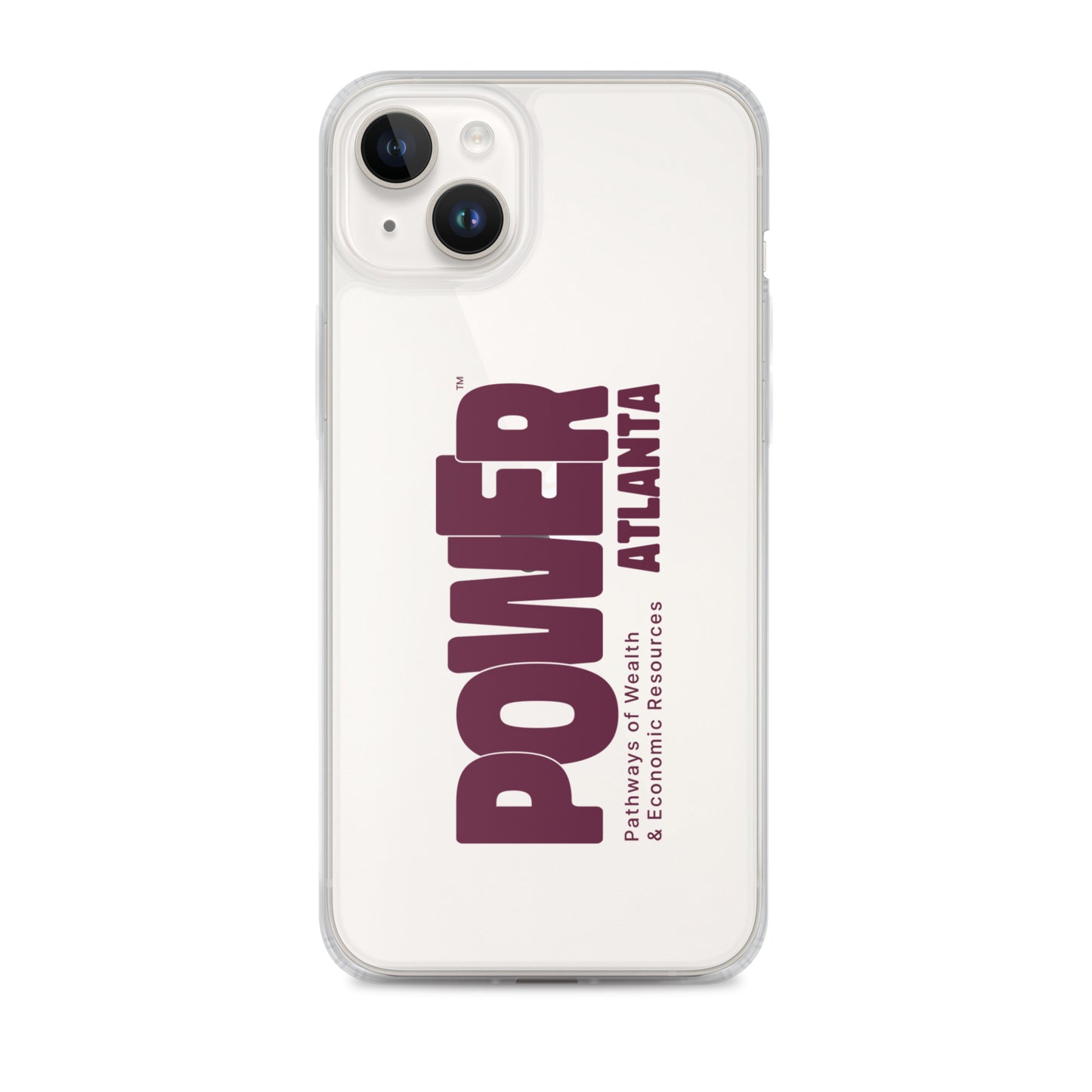 P.O.W.E.R Clear Case for iPhone®